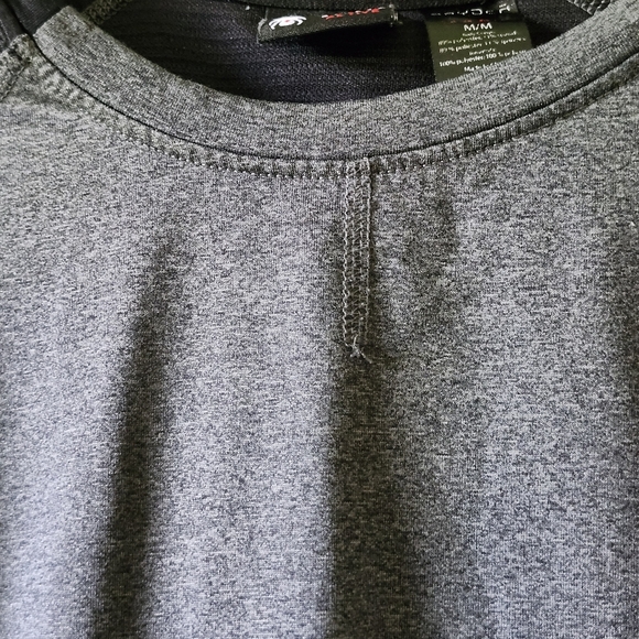 Spyder Active Gray Long Sleeve Top - Picture 6 of 12